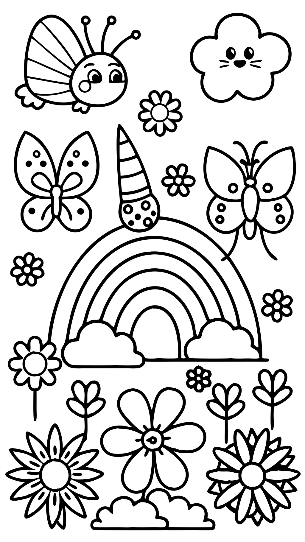 free spring printable coloring pages